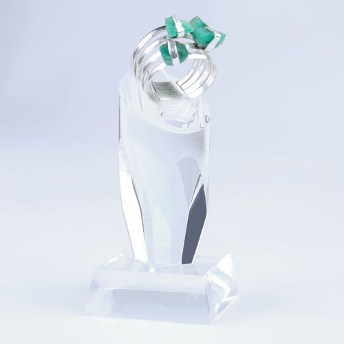 Baran Emerald Ring-Veezha