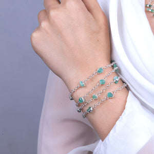 Baran Emerald Bracelet-Veezha